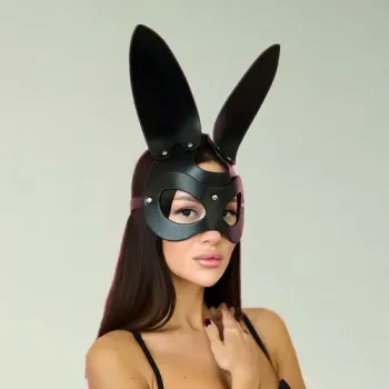 Máscara de Coneja - Negro -