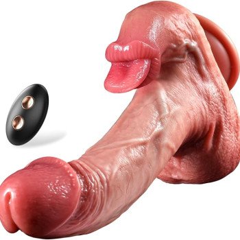 Vibrador Kongo Realistico con Control Remoto - USB
