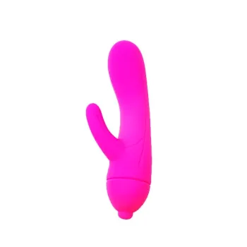 Vibrador Doble Estimulación Passion Pink - Pila