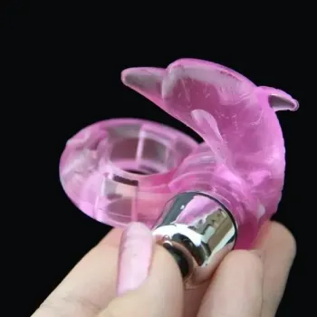 Anillo vibro Delfín + Bala Extraible