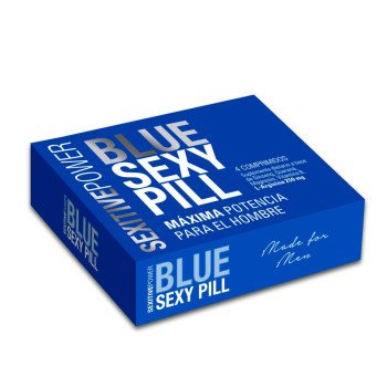 Blue Sexy Pill x 4 cápsulas