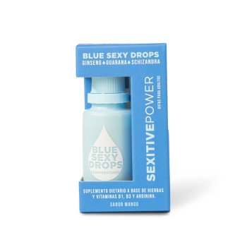 Blue Sexy Drops - Suplemento dietario para el hombre - 20ml