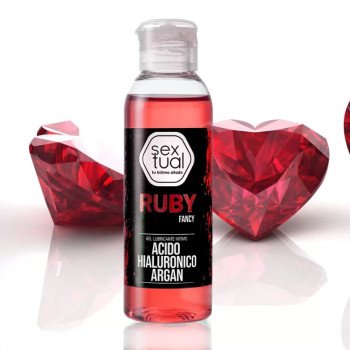 Gel Lubricante Intimo RUBY con ACIDO HIALURONICO y ARGAN