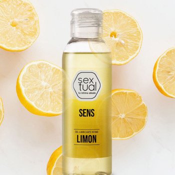 Gel Lubricante Intimo Limon Sextual 80 ml.
